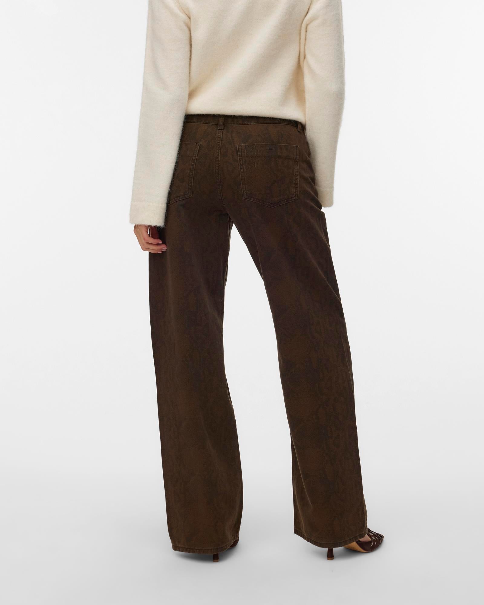 VMRANCY ANIMAL PRINT JEANS